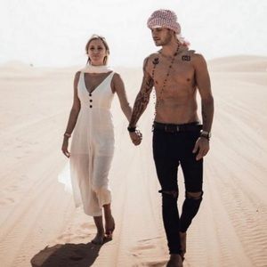 Fortunate One - Morning Mist Jumpsuit